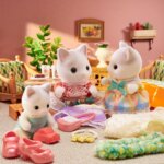 Famiglia Gatto Latte - Sylvanian Families