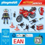 71466 Moto dei Pompieri - Playmobil