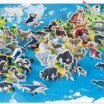 Puzzle Educativo Animali in Estinzione - Janod