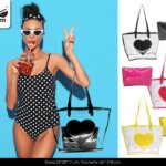 Borsa Mare Cuore in PVC - Mood