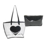 Borsa Mare Cuore in PVC - Mood