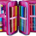 Astuccio 3 Zip Draft Heart - Seven
