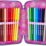 Astuccio 3 Zip Draft Heart - Seven