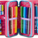 Astuccio 3 Zip SJ Gang Heartscope Girl - Seven