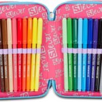 Astuccio 3 Zip SJ Gang Heartscope Girl - Seven