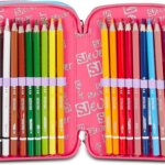 Astuccio 3 Zip SJ Gang Heartscope Girl - Seven