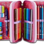 Astuccio 3 Zip JS Gang One unicorn Girl - Seven