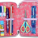 Astuccio 3 Zip JS Gang One unicorn Girl - Seven