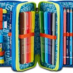 Astuccio 3 Zip SJ Gang Realbasket Boy - Seven