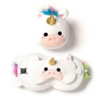 Cuscino da Viaggio con Maschera Unicorno - Puckator