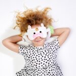 Cuscino da Viaggio con Maschera Unicorno - Puckator