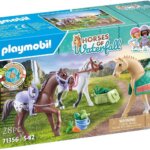 71356 Set 3 Cavalli con Selle - Playmobil