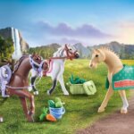 71356 Set 3 Cavalli con Selle - Playmobil