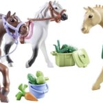 71356 Set 3 Cavalli con Selle - Playmobil