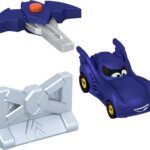 Batmobile Lancia e Colpisci Batwheels - Fisher Price