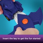 Batmobile Lancia e Colpisci Batwheels - Fisher Price