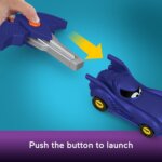 Batmobile Lancia e Colpisci Batwheels - Fisher Price