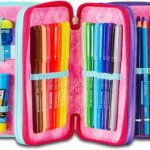 Astuccio 3 Zip Shadefull Girl - Seven