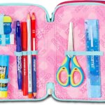 Astuccio 3 Zip Shadefull Girl - Seven