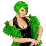 Boa in Piume Verde - Widmann