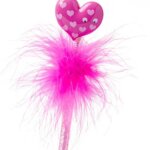 Penna Sfera Piume Cuore - Crea