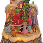 Grinch con Famiglia su Albero - Jim Shore
