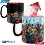 Tazza Cambia Colore Avengers - Abysse