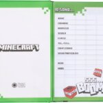 Diario Minecraft Faces Pixel 24/25 - Panini