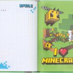 Diario Minecraft Faces Pixel 24/25 - Panini