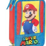 Astuccio 3 Zip Super Mario - Panini