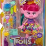 Poppy Capelli Glitter Trolls - Mattel