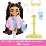 Mini Barbie Extra Castana - Mattel