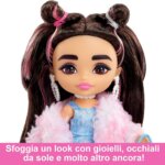 Mini Barbie Extra Castana - Mattel