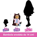 Mini Barbie Extra Castana - Mattel