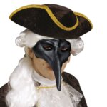 Maschera Veneziana Nera - Widmann