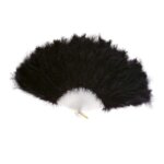 Ventaglio in Piume Nero - Widmann