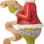 Il Grinch con Lista Regali - Jim Shore