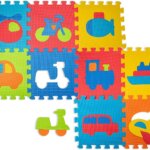 Tappetini Puzzle Veicoli 9pz - Teorema