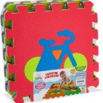 Tappetini Puzzle Veicoli 9pz - Teorema