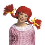Parrucca Pippi con Trecce Modellabili - Widmann