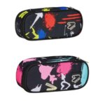 Pencil Bag Round Graffiti Load - Seven