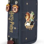 Astuccio 3 Zip Harry Potter - Cr Group