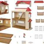 Casa Grande con Luci con Soffitta Segreta - Sylvanian Families