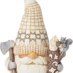 Gnomo Bianco con Scoiattolo - Jim Shore