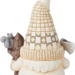 Gnomo Bianco con Scoiattolo - Jim Shore