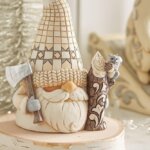 Gnomo Bianco con Scoiattolo - Jim Shore