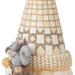 Gnomo Bianco con Scoiattolo - Jim Shore