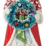 Babbo Natale con Ghirlanda - Jim Shore