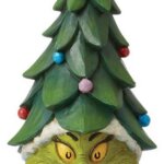 Grinch con Cappello Albero Natale Luminoso - Jim Shore
