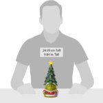 Grinch con Cappello Albero Natale Luminoso - Jim Shore